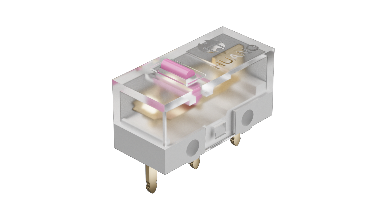 HUANO custom crisp pink switch